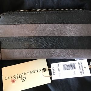 Black and gray wallet