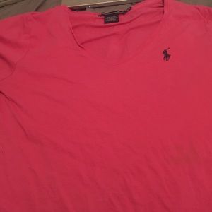 Pink Ralph Lauren t-shirt