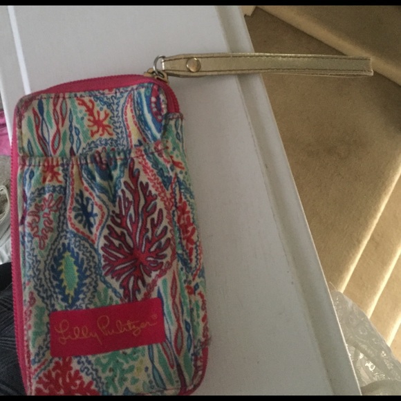 lily pulitzer wristlet - Picture 1 of 3