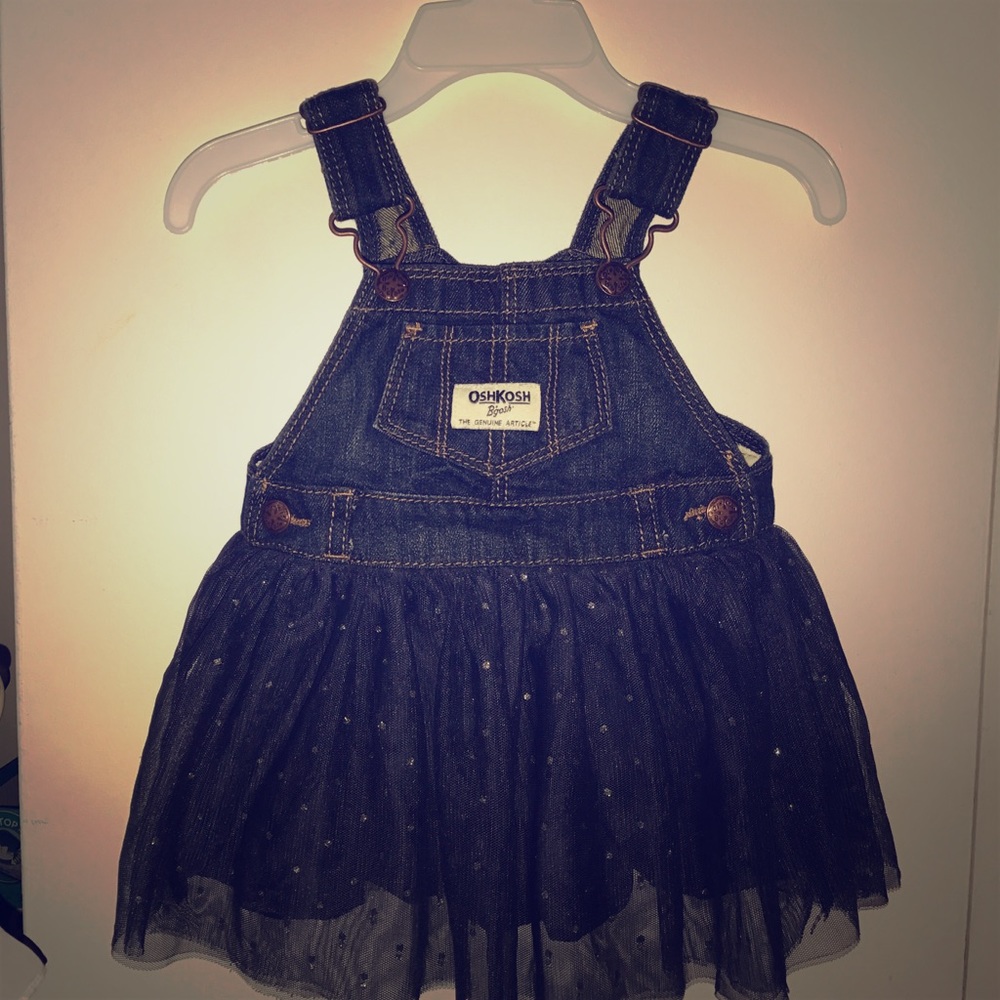 OshKosh tutu jean dress 👗