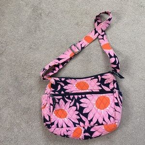 Vera Bradley On The Go cross body shoulder bag