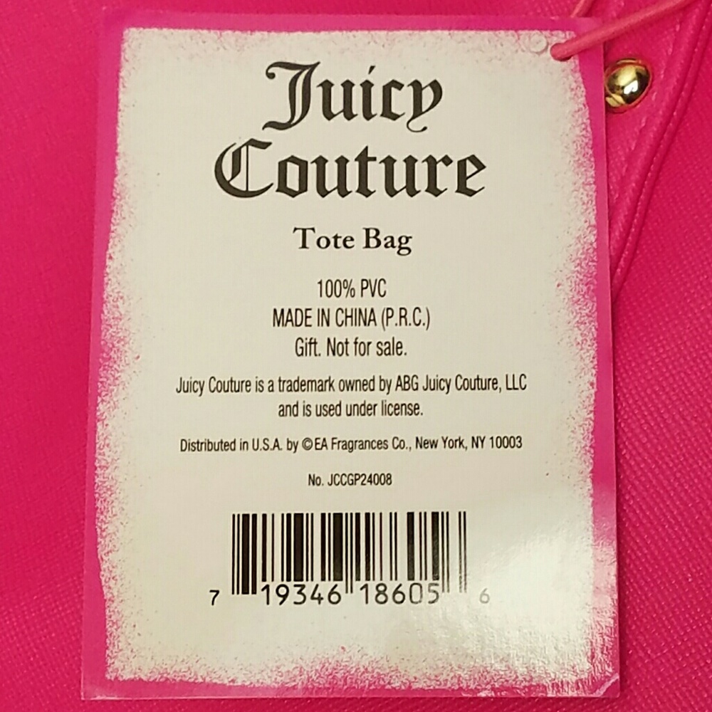 🆕✨HP✨ Juicy Couture Tote Bag - Picture 6 of 8