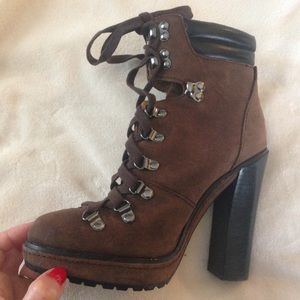 Coach Boots, Suede, Sz 7