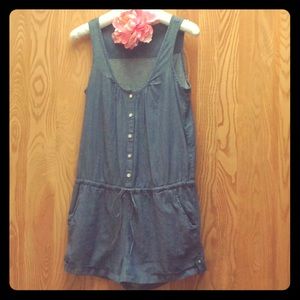Denim Romper