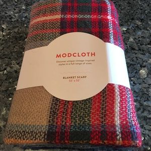 Brand New Modcloth Loch and Key Blanket Scarf