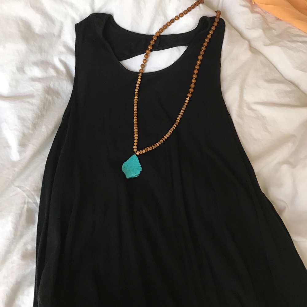 comfy black dress