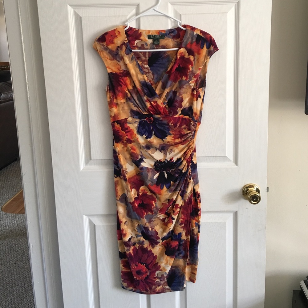 Ralph Lauren Cap Sleeve Dress Size 2