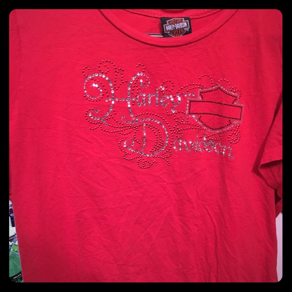 Harley-Davidson bling t-shirt