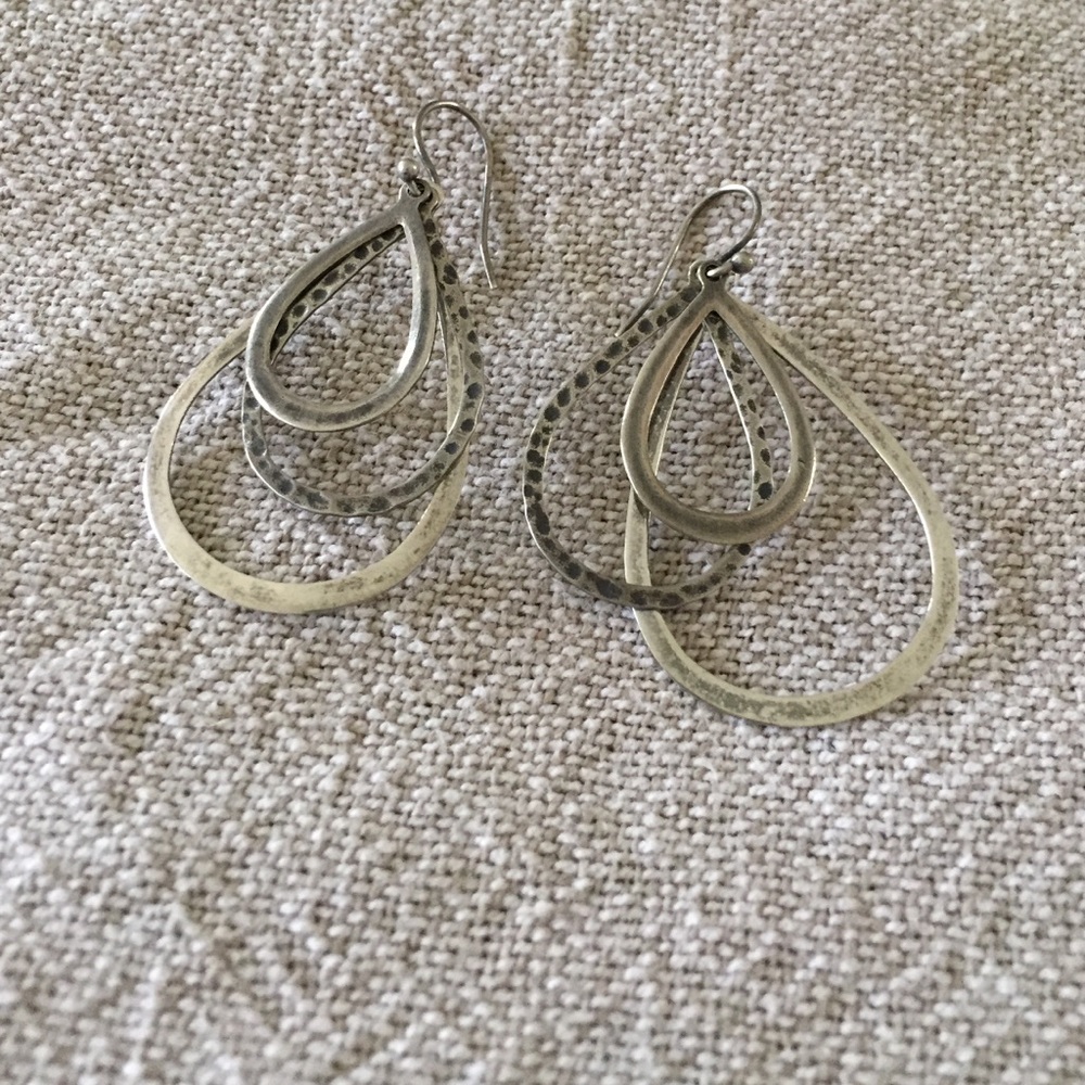 Silpada hammers earrings used