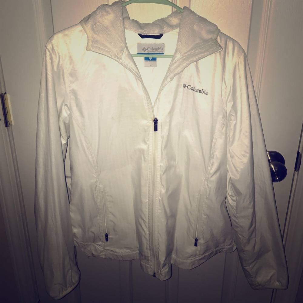 White rain jacket - Picture 1 of 1