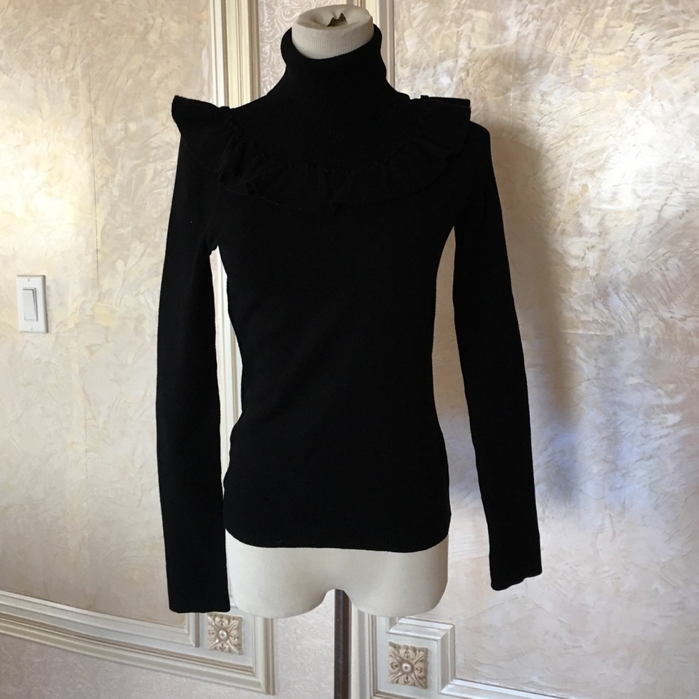 Moschino black turtleneck sz10