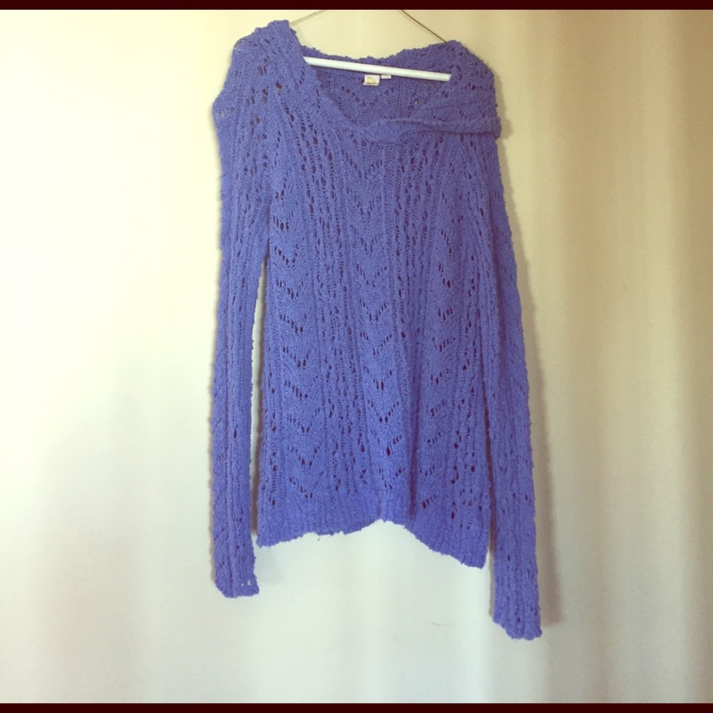 Cozy Free People Loose-fit sweater with hood
