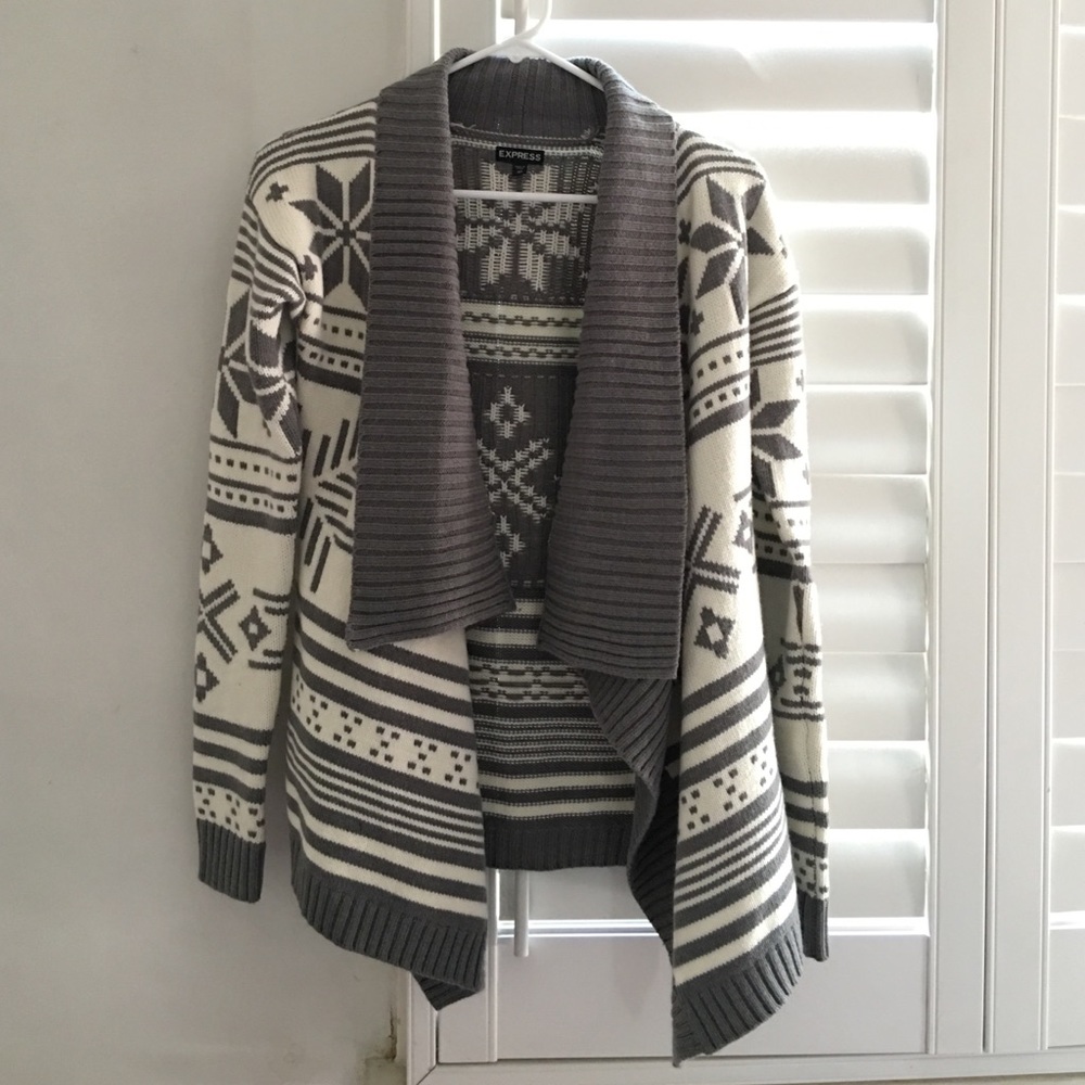 NEW Express Winter Cardigan Sweater
