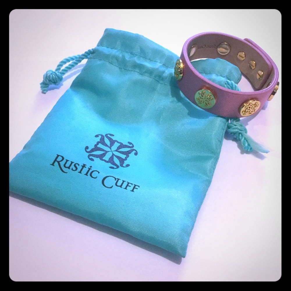 Metallic pink Rustic Cuff wrap