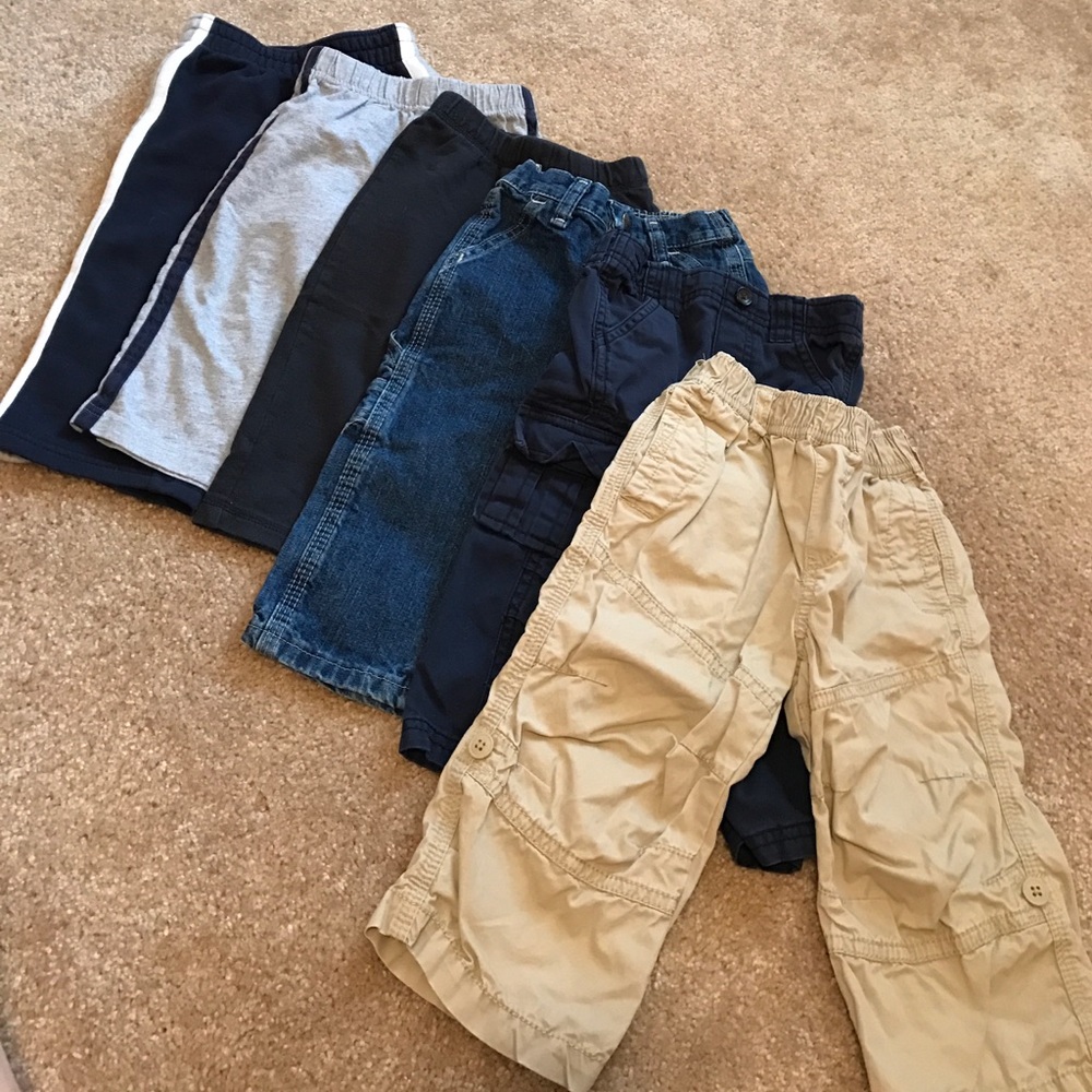 7 pairs of boys pants