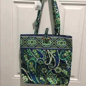 Vera Bradley Tote with Matching Pouch