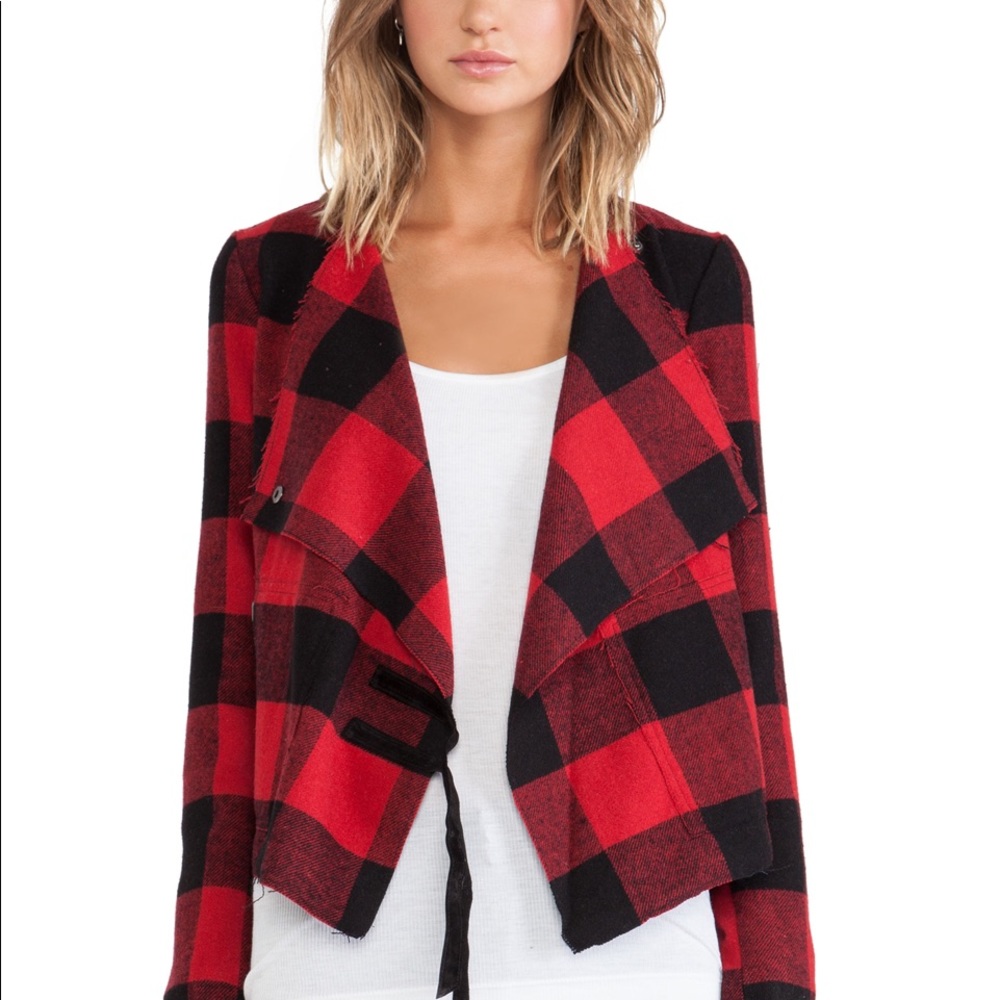 BB Dakota Buffalo Plaid Jacket