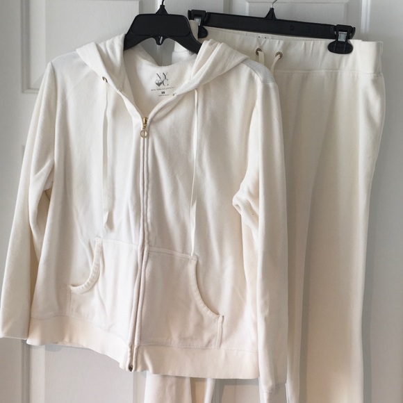 cream sweatsuit