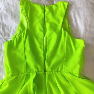 Keepsake Pants - MOVING SALE❗️Keepsake Neon Green Romper Keepsake Pants - MOVING SALE❗️Keepsake Neon Green Romper