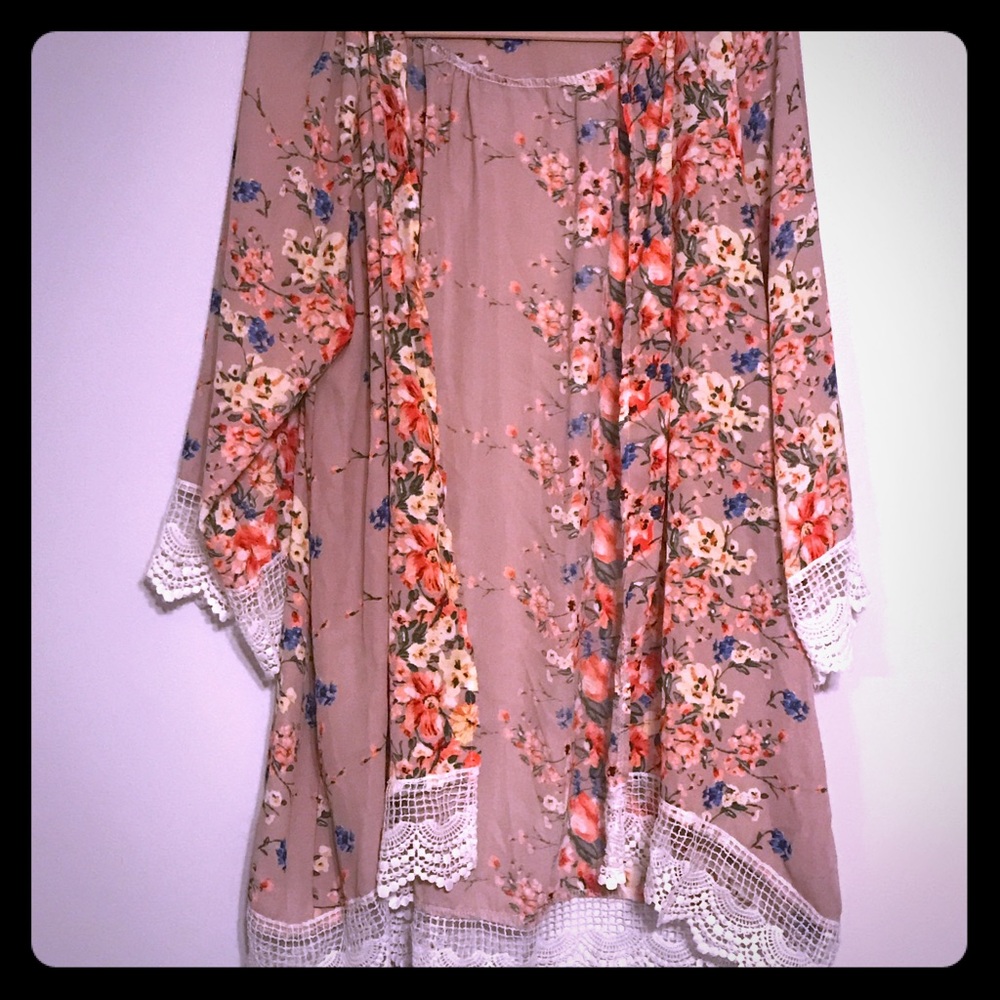 Gorgeous kimono cardigan, L