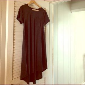 LulaRoe Gray Carly XXS