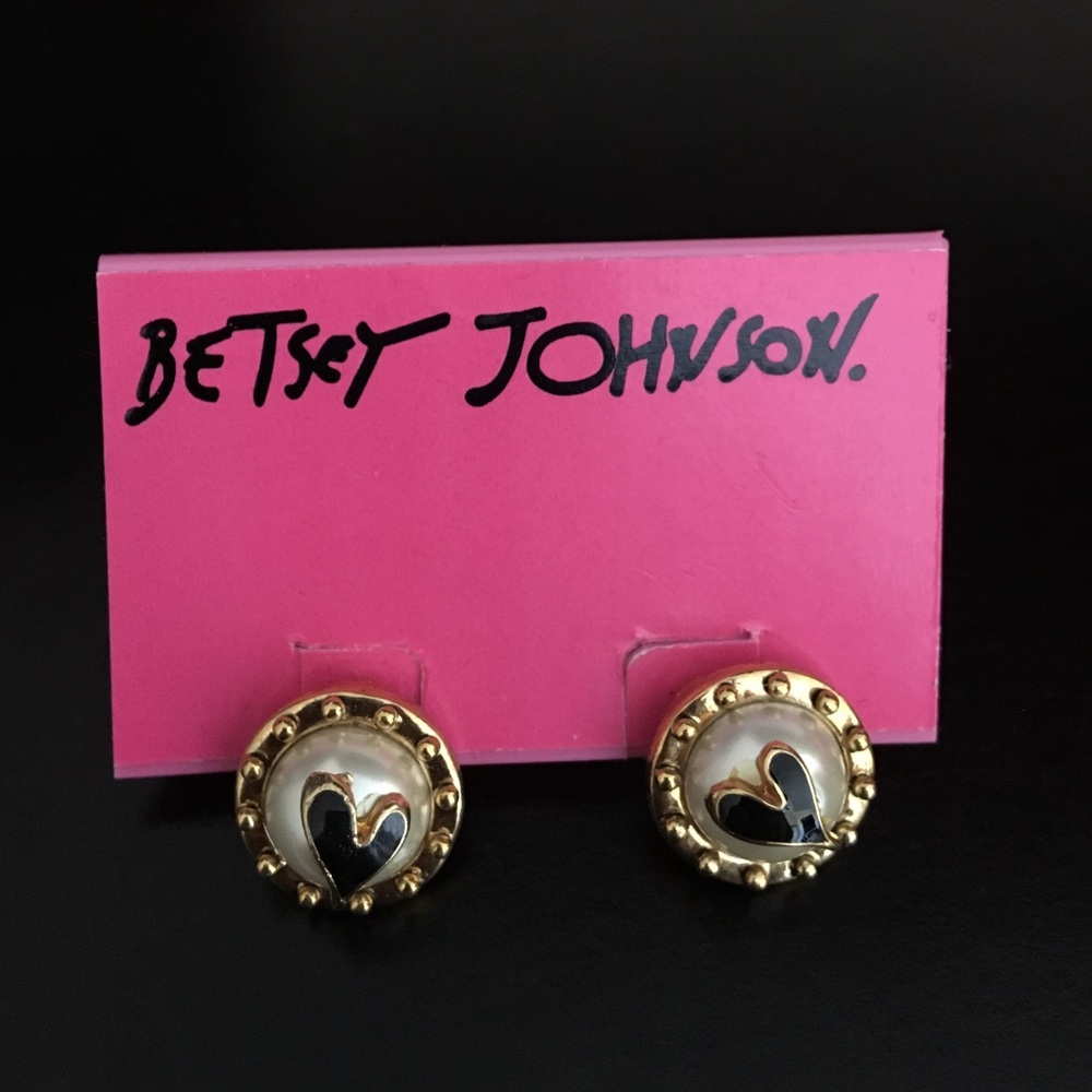 Final sale! NWT betsey johnson earrings