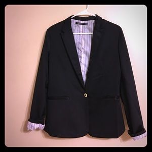 Black blazer by Zara