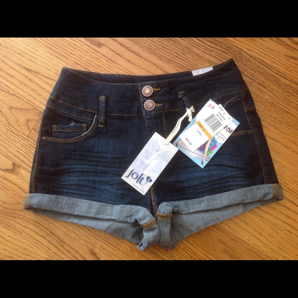 Jolt high waisted jeans shorts