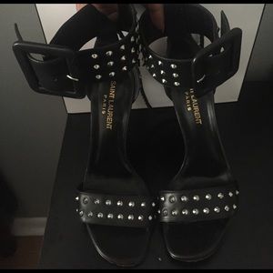 Saint Laurent studded sandals- no trading