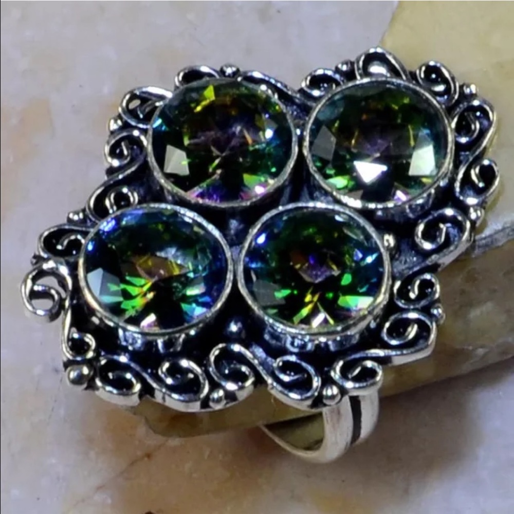 🎉SUPER DEAL🎉Mystic Topaz Ring