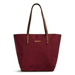 Vera Bradley preppy poly tote Claret