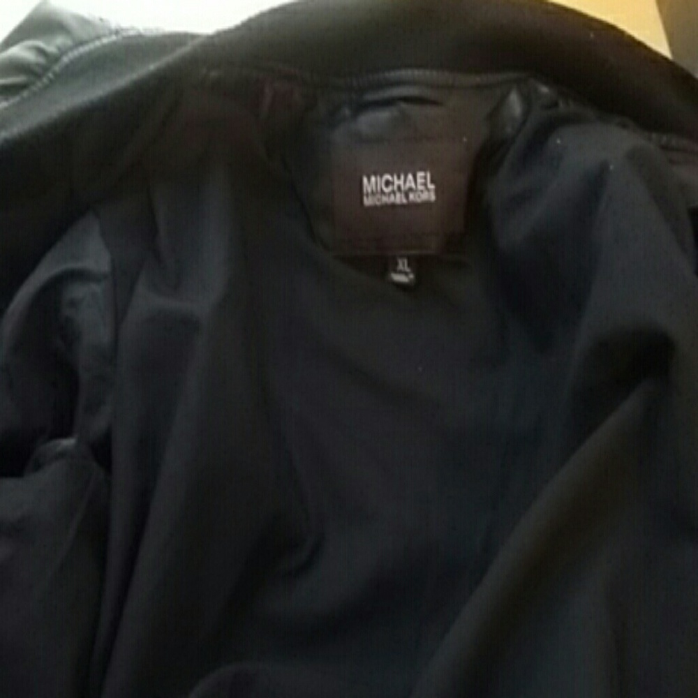 Michael Kors leather jacket