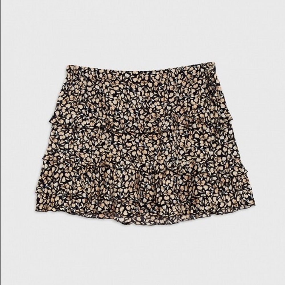 Who What Wear floral skirt