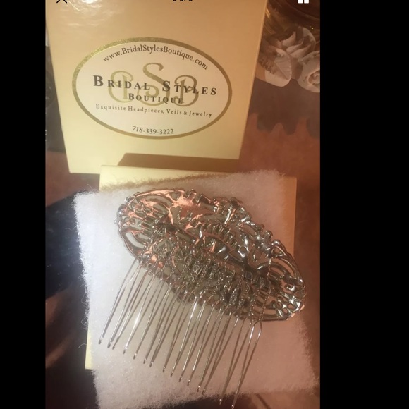 Stunning BRIDAL wedding hair comb