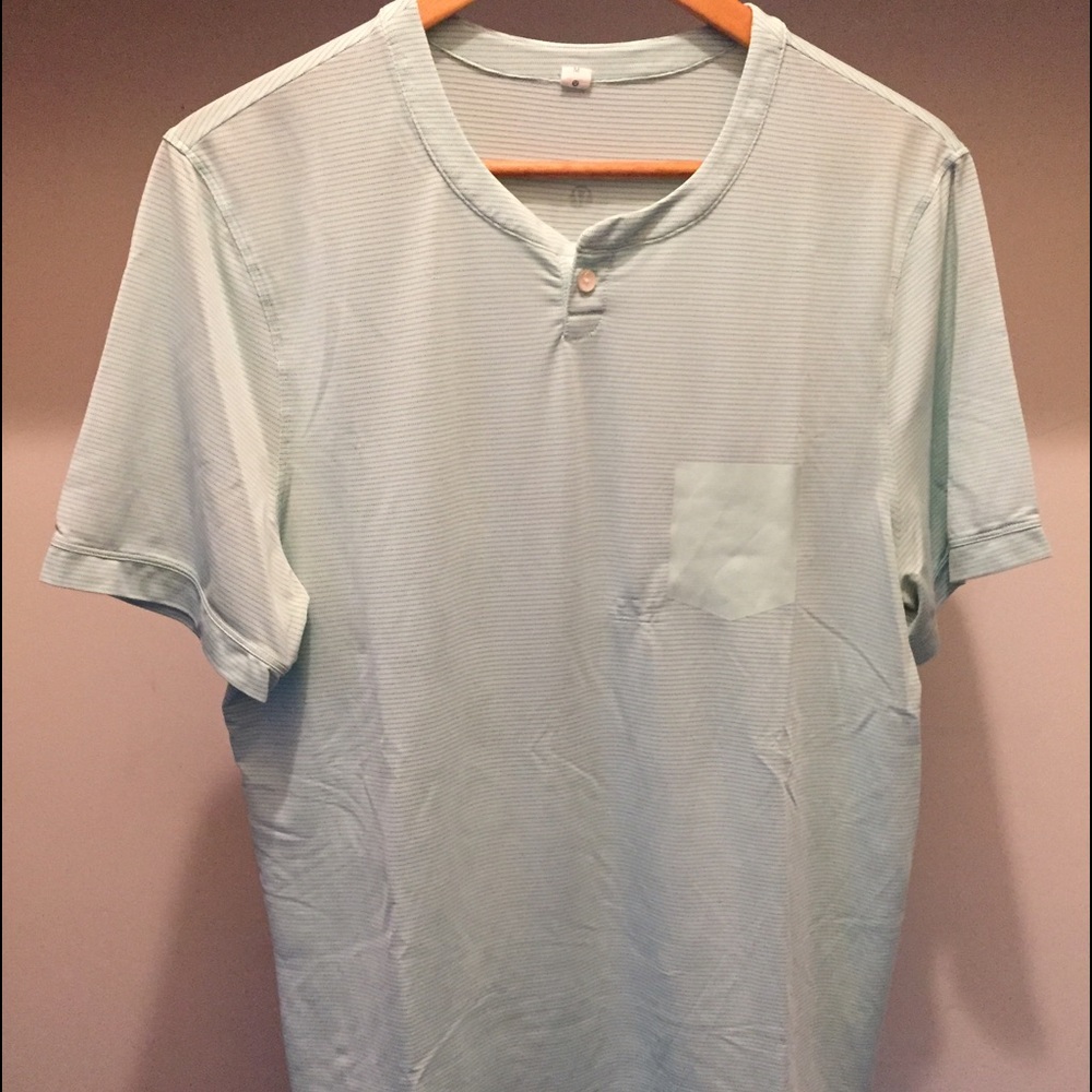 lululemon men's short sleeve Henley