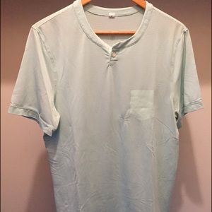 lululemon men's short sleeve Henley