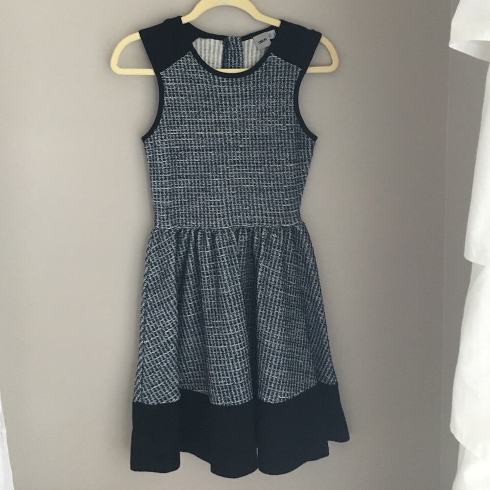 ASOS knit fit and flare dress.