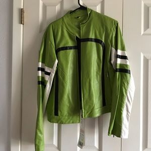 Faux Leather Biker Jacket