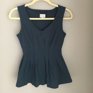 Deletta peplum top