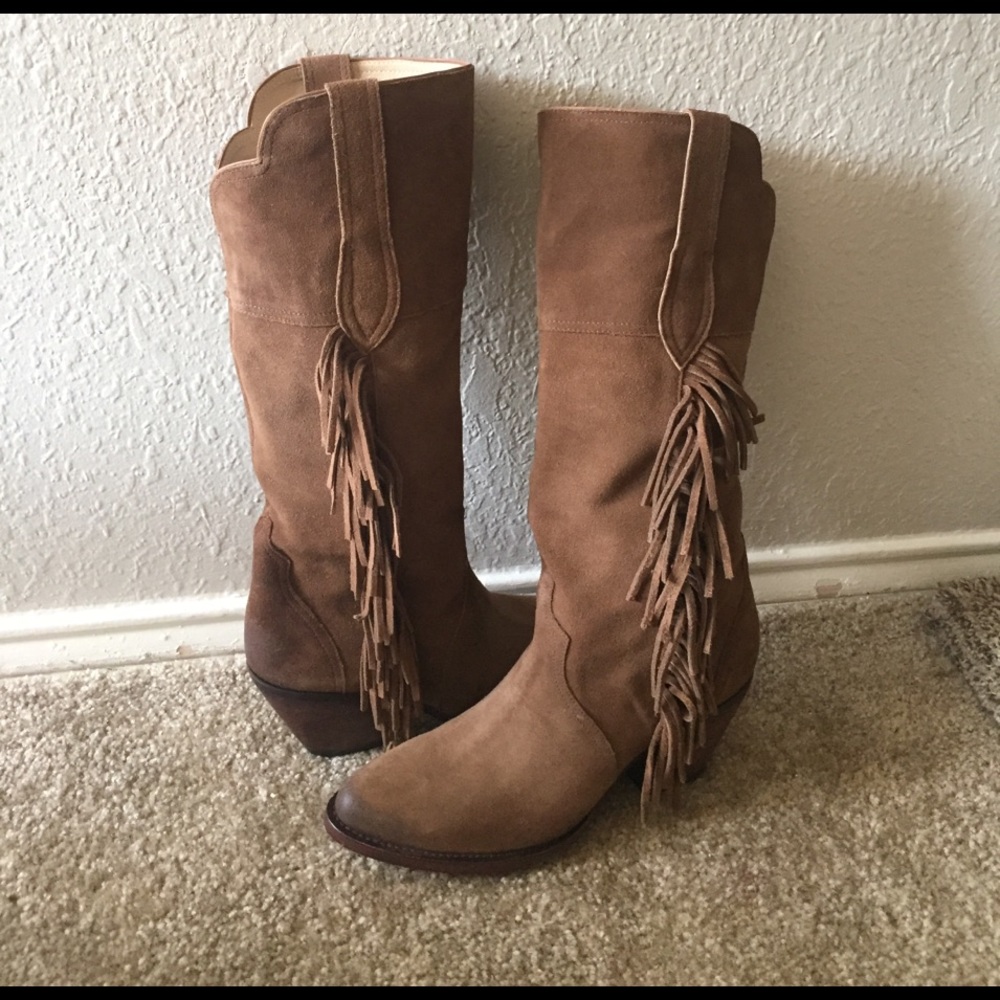 Brand new never worn Lucchese leather boots.