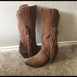 Brand new never worn Lucchese leather boots.