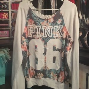 Victoria Secret PINK off shoulder sweatshirt 💝