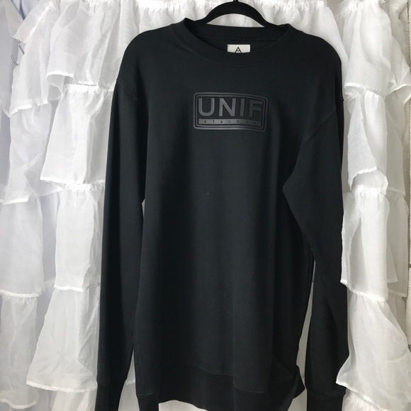 UNIF Other - UNIF Classic Sweatshirt Black