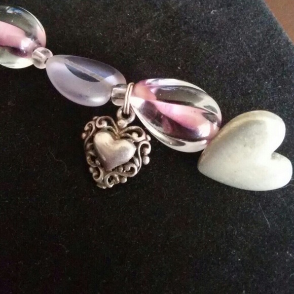 Hearts in Glass Bracelet - Picture 4 of 4