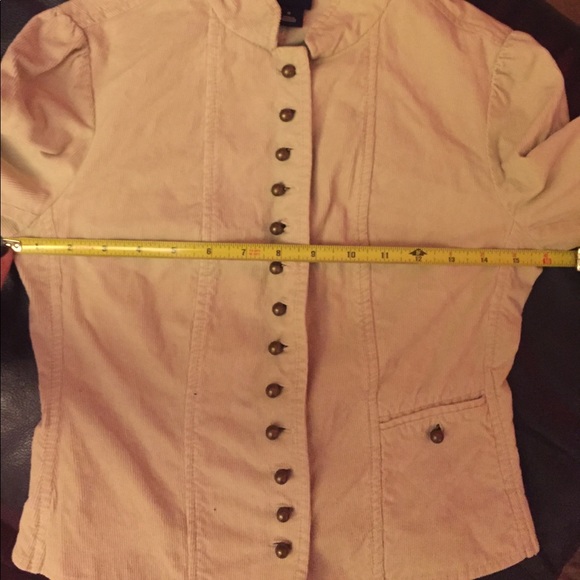 ❌DONATED❌GAP corduroy crop jacket military buttons - Picture 5 of 7