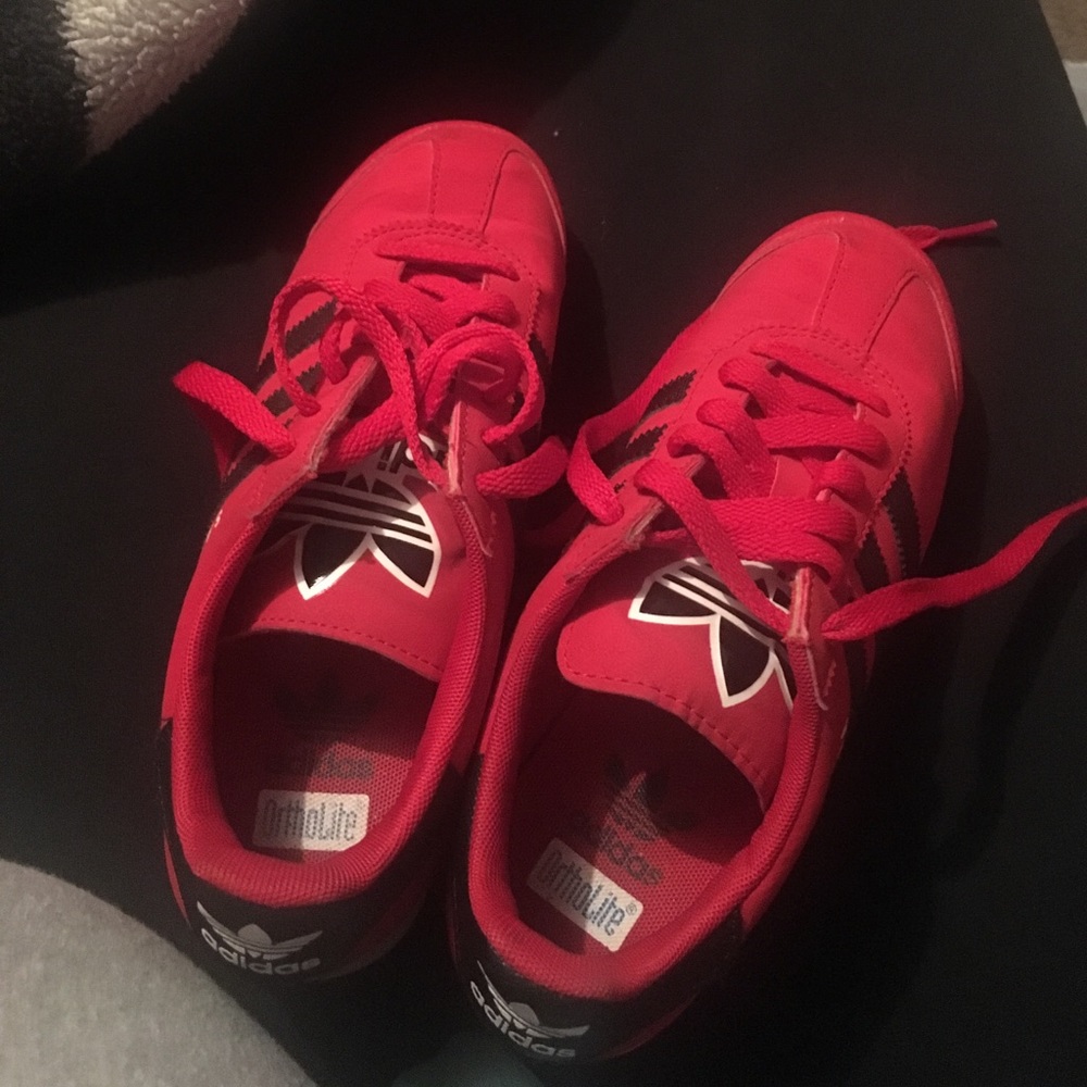 Red Adidas
