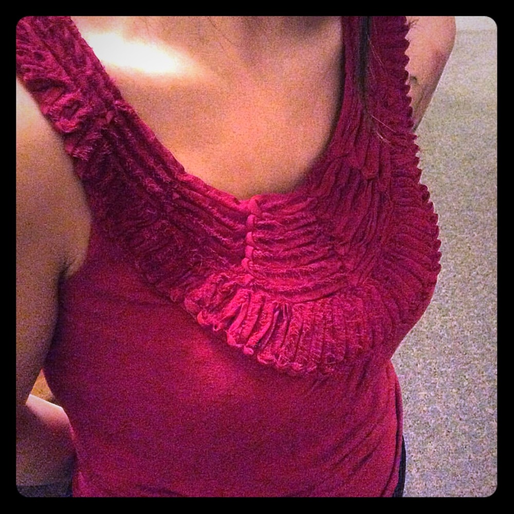 Gorgeous hot pink tank top