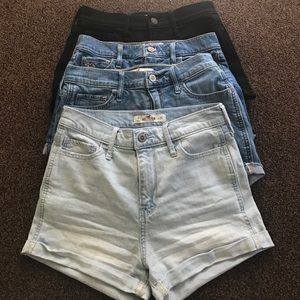 Hollister high rise shorts