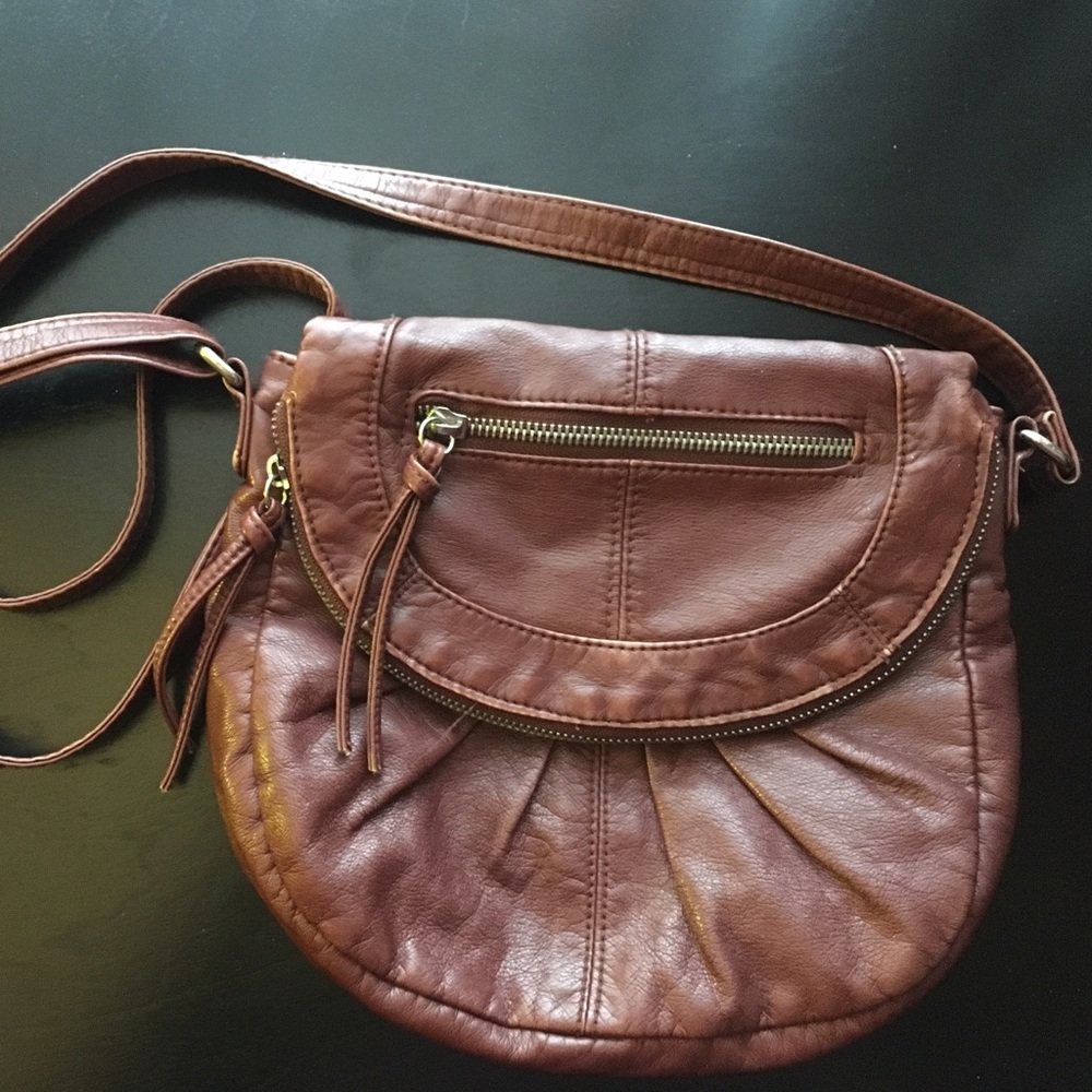 Candie's pleated crossbody bag