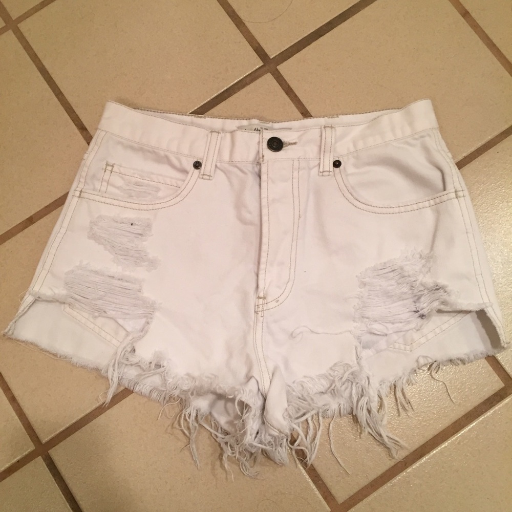 Abercrombie & Fitch High Waisted Shorts